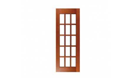 15 bevel glazed: door only