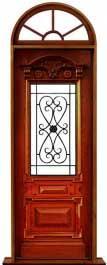 chateau iron: door in frame