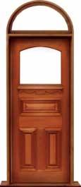 edwardian: single door + sidelight on right