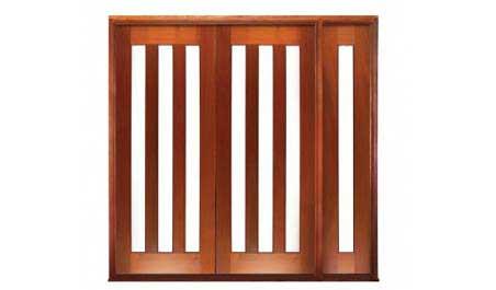 java: double door + sidelight on right