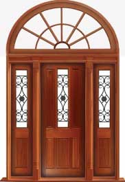 paddington with ironwork: double door + sidelight on left