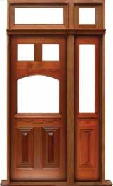 queen anne: double door +  two sidelights