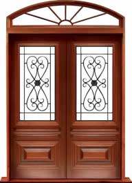 sovereign iron: single door + sidelight on right